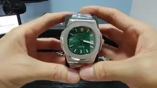 Seiko mod green dial 