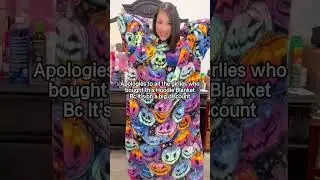Stay cozy with a blanket-hoodie combo #hoodie #blanket
