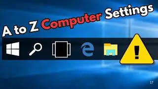 🖕✅A to Z Computer settings | Computer setting | Computer settings window 7, 8, 10,11 |