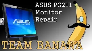 ASUS PG221 Monitor Repair, fault, faulty, fix, diy, investigation, tutorial ish - Boonana J