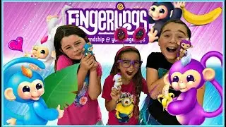 Fingerlings Baby Monkey Toys For Kids | Kids Toy Review