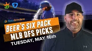 DRAFTKINGS & FANDUEL MLB PICKS TODAY (5/16/23) - DFS 6 PACK