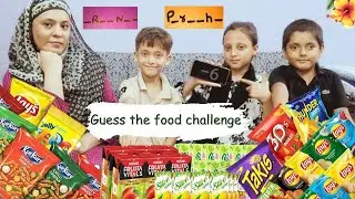 Guess the Food Name & Win Snacks | Buger, Samosa, Rasgulla, Paratha, Pizza | #indoorgames