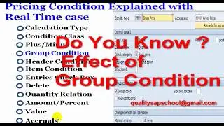 Group Condition