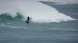 The surfers of Hurricane Lee - Long Beach, Nahant