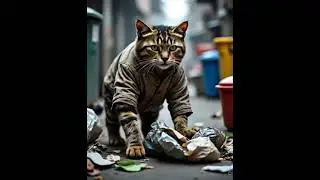 #animation #cat #kitten #catbabysitter #escapestory #catvideos #catfamily #heartwrenching #aishorts