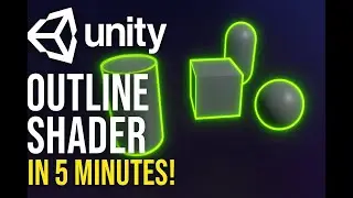 Simple Outline Shader in Unity Shader Graph | No Code (Beginner Friendly)