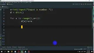 How to print a dictionary contains a number in the form x, x zarbx in Python