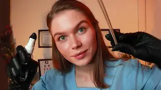 ASMR School Nurse Scalp Check.  Medical RP, Personal Attention