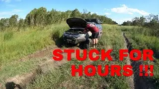 Stuck for hours on our very own for the first time - Winched4x4