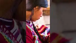 I hiked into this road-less remote mountain village in Peru. 14,000ft+ in elevation.
