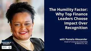 The Humility Factor: Why Top Finance Leaders Choose Impact Over Recognition with Pamela Alexander