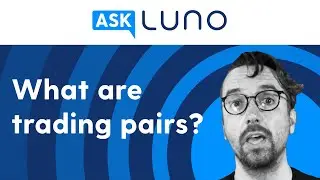 What does trading pairs mean in cryptocurrency trading?