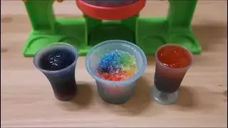 Mini Slushie Making ASMR! Satisfying & Colorful Frozen Treats for Kids!