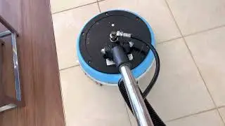 🔵 Professional tile and grout steam clean