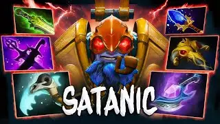 SATANIC на КЕРРИ ТИНКЕРЕ?? СИЛЬНЕЙШИЙ КЕРРИ / SATANIC TINKER DOTA