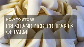 How to store fresh and pickled hearts of palm