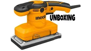 INGCO FINISHING SANDER from SHOPEE | UNBOXING