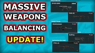 MASSIVE Warzone weapon balancing patch notes: AMAX nerf, PPSH buff, attachment changes, more