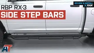 Боковые подножки Ram RBP RX-3 2009&ndash;2018 гг. &mdash; обзор и установка Black Quad Cab и Crew Cab