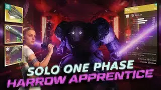 SOLO 1 PHASE Harrrow, Dredgen Apprentice | Equilibrium Dungeon [Destiny 2] [Hunter]