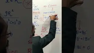 minimum range of projectile #shorts #physics #short #shortvideos #gyan #freedom @GyanFreedom