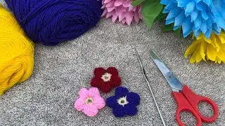 How to easy crochet flower design ...... 3 to 4 minutes...,
