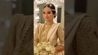 Sri lankan bride&hearts;️#everything #weddingdress #wedding #bridal