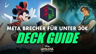 Meta BRECHER für UNTER 30 EURO!! - Disney Lorcana Deck Guide