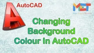 Changing Background Color In AutoCAD Tutorial | Multi Experts Tutorial