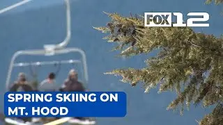 Spring break crowd enjoying Mount Hood&rsquo;s first warm day of spring
