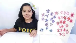 Toots Teens How to Paint a Flower, Beginners Demo, Acrylic Painting for Kids