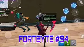 Fortbyte #94: Accessible by Using Scarlet Scythe to Smash Blue Canoe Under Frozen Lake - Fortnite