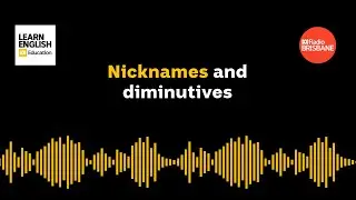 Nicknames and diminutives