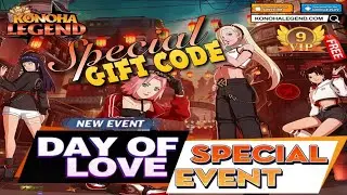 Konoha Legend - Ninja AFK mobile - Happy Valentines! 2023 Special Code/ New Gift Code 🎁 Android/iOS