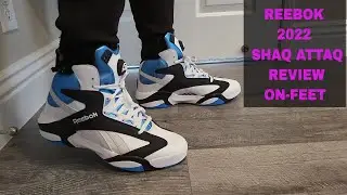 Reebok Shaq Attaq Retro 2022 Review & On Feet   HD 1080p