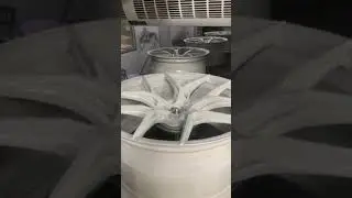 Powder Coating Forged Wheels, Car Wheels, Aluminum Alloy Wheels