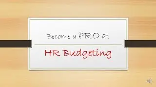 How to be a pro at HR Budgeting | Training Budget