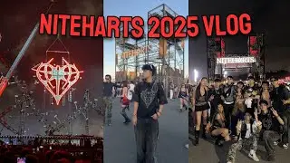 NITEHARTS 2025 MUSIC FESTIVAL | FIRST EVER VLOG!
