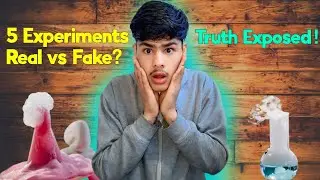 Real vs Fake Experiments 🔥? असली और नकली प्रयोग 😮