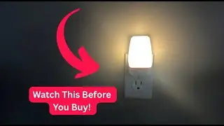 GE 2‑Pack LED Night Light 30966 | Auto On/Off Dusk‑to‑Dawn, Warm White