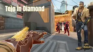 How TEJO Plays in Real Diamond Games | Valorant Ranked