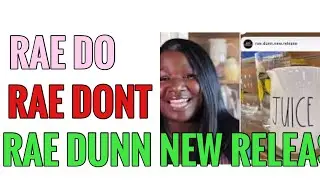 RAE DUNN NEW RELEASE | RAE DO RAE DONT | RAE DUNN HALLOWEEN 🎃