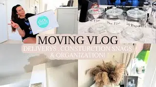 MOVING VLOG | DELIVERIES, SNAG CONSTRUCTION & CLICK MARKETPLACE HAUL!