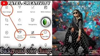 Snapseed Background Colour Change Tricks | Snapseed Photo Editing | Snapseed Background Editing 2022