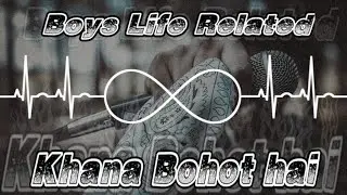 Khana bohot hai - | Infinty | - | Prod by : sarkaar | Official music audio ‎@rappermusic7563
