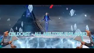 Hyper front coldcast hero ability | how to exactly play coldcast in hyper front |coldcast hyperfront