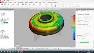 geomagic design x 2022 выпуск -50(1/2) обратное проектирование турбины робота пылесоса  MSD-C-3