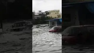 Kamareddy heavy rains effect floods #latest #viralvideo