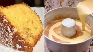 ESSA É A RECEITA SECRETA DO MEU BOLO DE FUBÁ COM CANELA E COCO! SEM FARINHA! FÁCIL E FOFINHO